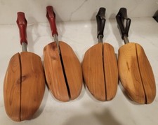 Shoe Keepers Stretchers Rochester Shoe Tree Cedar Wood Vintage Travel Florsheim