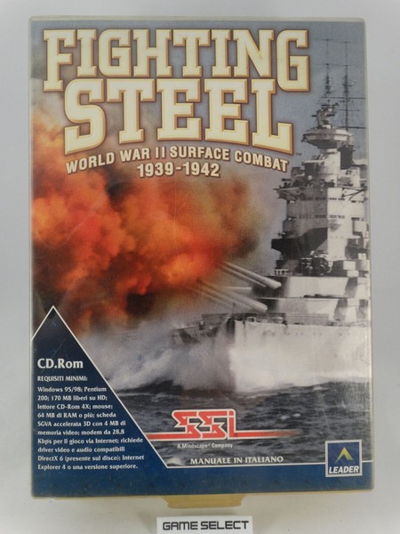 Fighting Steel PC Computer CD-ROM Big Box Original NEU Versiegelt-image