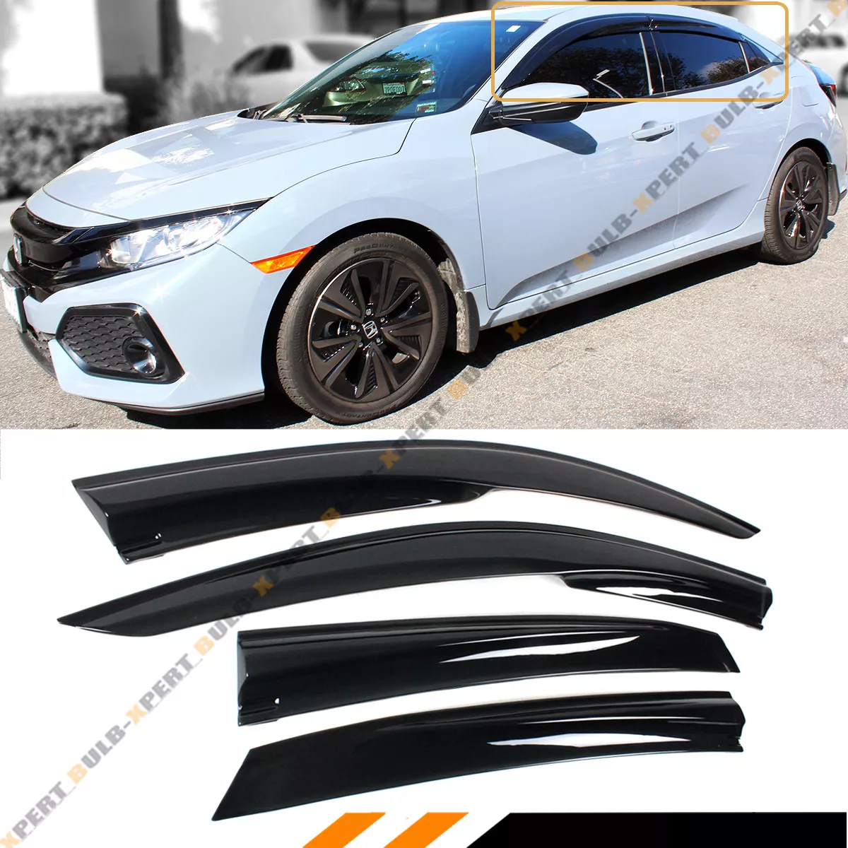 2021 honda 2024 civic rain guards