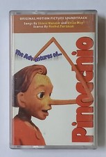 Pinocchio OST Stevie Wonder Brian May Rare Malaysia Cassette Tape