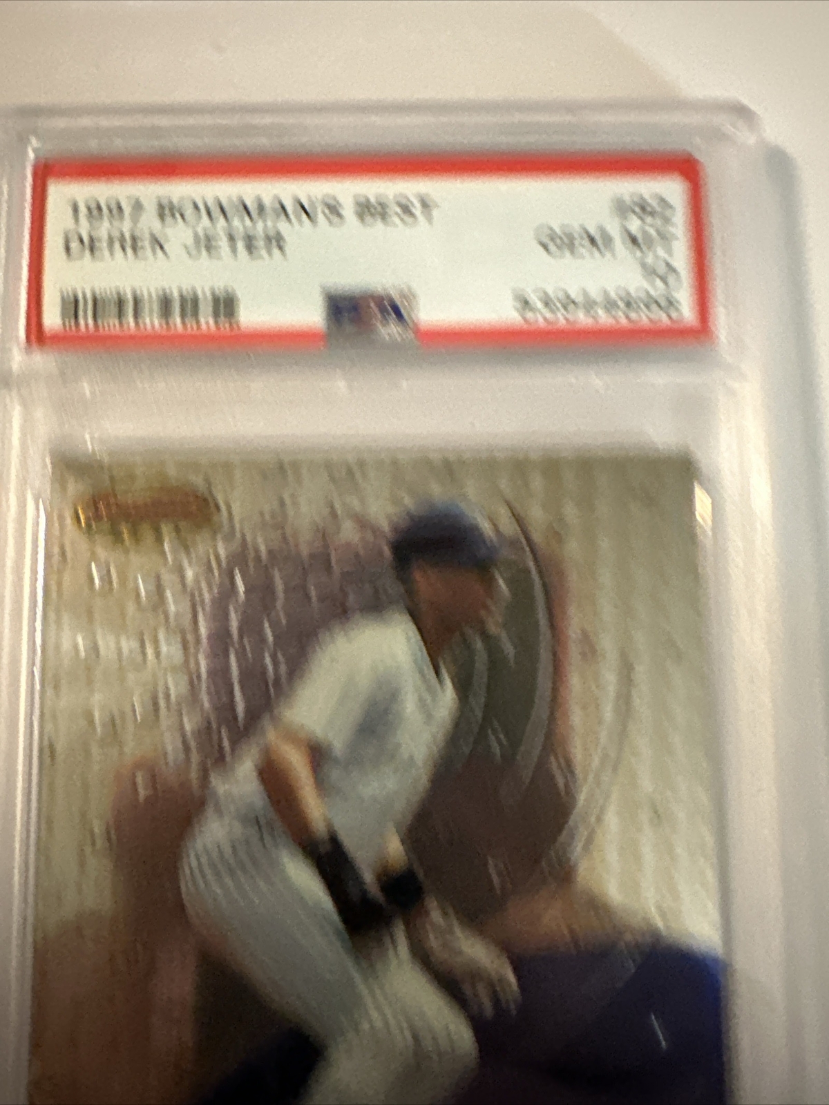 1997 Bowmans Best Derek Jeter #82 PSA 10 Gem Mint HOF Yankess Vintage 53944896 view 2