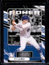 2021 Panini Absolute - Power - Retail #PO-7 - Pete Alonso