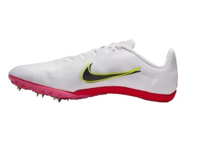 NIKE ZOOM RIVAL M 9 Spikes Size M 14 W 15.5 White Running Track Shoes DM2332-100