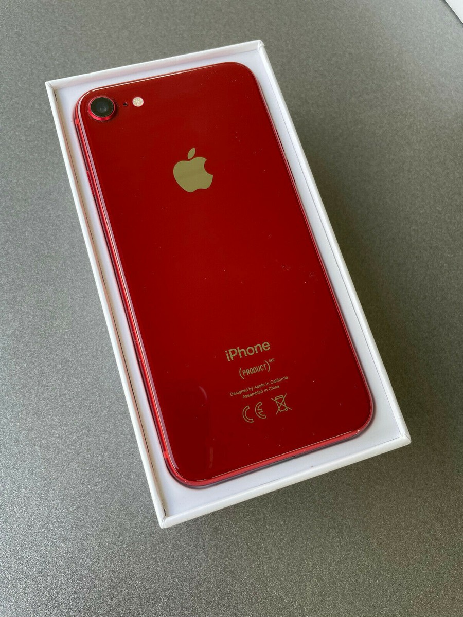 NEW Apple iPhone 8 Unlocked 64GB Red Smartphone Sealed in Original Box