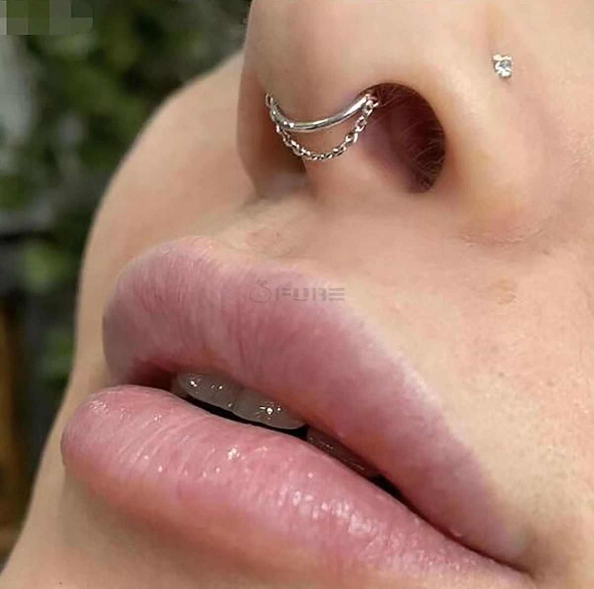 16G Septum Clicker Ring – Surgical Steel Daith Earring With CZ Gemstone, 8mm Or 10mm Inner Diameter, Gold Or Silver