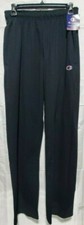 Champion Men's Athletic Pants Closed Bottom Jersey Sweatpants Workout Size:SMALL