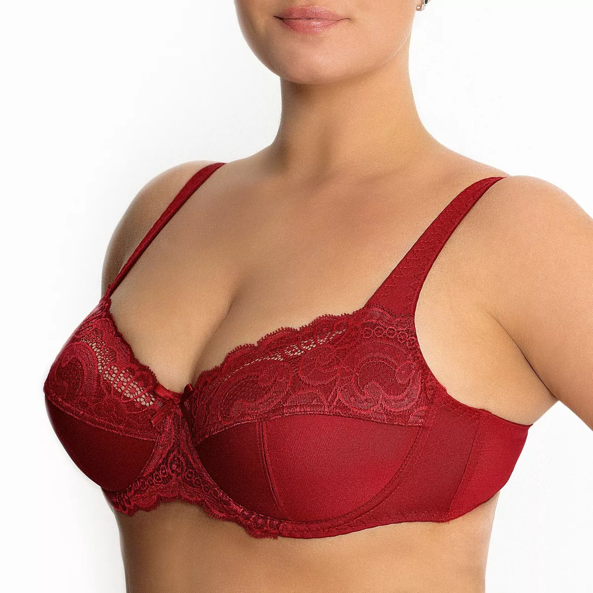 34-48C-H,I,J,K Plus Size Bra Underwire Full Coverage Wide Strap