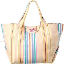 See By Chloe Women Tote Bag Leather Polyester Hb Shoulder Laetizia Smooth Tan