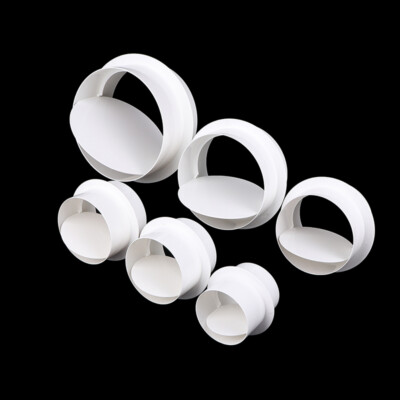 Draft Blocker Duct Connector Damper Ventilation Check Valve Draugh Back Shutt;;^