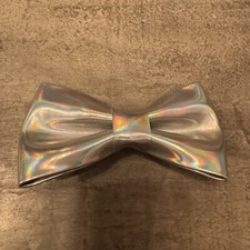 Hair bow Holographic Silver Women s Used