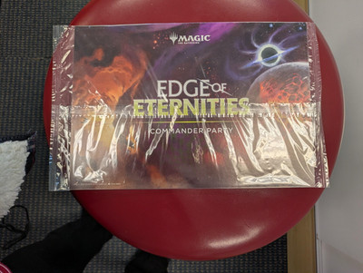 Edge of Eternities WPN COMMANDER PARTY PROMO MARKETING SEALED RULE/SETUP SHEET