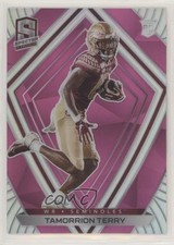 2021 Panini Chronicles Draft Picks Spectra Pink Tamorrion Terry #295 0f72