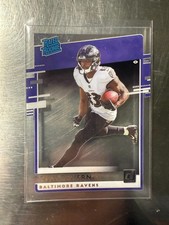 2020 Chronicles Devin Duvernay Clearly Donruss Rated Rookie RC #RR-DD