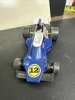 VINTAGE 1976 TONKA MIDNIGHT BLUE INDY FORMULA 1 RACE CAR PRESSED STEEL JAPAN