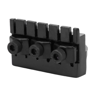 Zinc Alloy Locking Nut Für Headless E-Gitarre Black Locking Nut Mit Schraube CUB