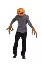 Nightmare Before Christmas Pumpkin King Accessory Kit Mask Gloves 3 Piece Easy