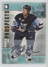 2004-05 ITG Heroes and Prospects Auto Mike Glumac #A-MGL Auto