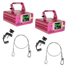 Chauvet (2) SCORPIONDUAL Scorpion Dual Laser Pack z 2 zaciskami i kablami bezpieczeństwa
