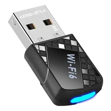 AX900 USB WiFi 6 Bluetooth 5.4 Adapter 2in1 Dongle Dual Band 2.4G&5GHz  2410