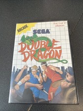 Double Dragon for Sega Master System Complete in box CIB W/ Manual