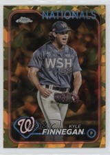 2024 Topps Chrome Sapphire Edition Gold /50 Kyle Finnegan #153 10zi