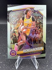 2025 Panini Prizm WNBA Rickea Jackson Silver Prizm #118 - Los Angeles Sparks