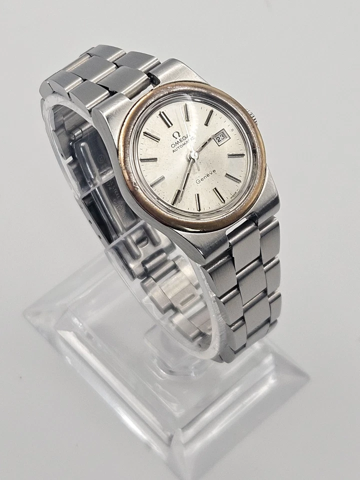 Женские автоматические часы Omega Genève (1973) — ходовые — оригинальный браслет, в коробке. - Изображение 2 из 4