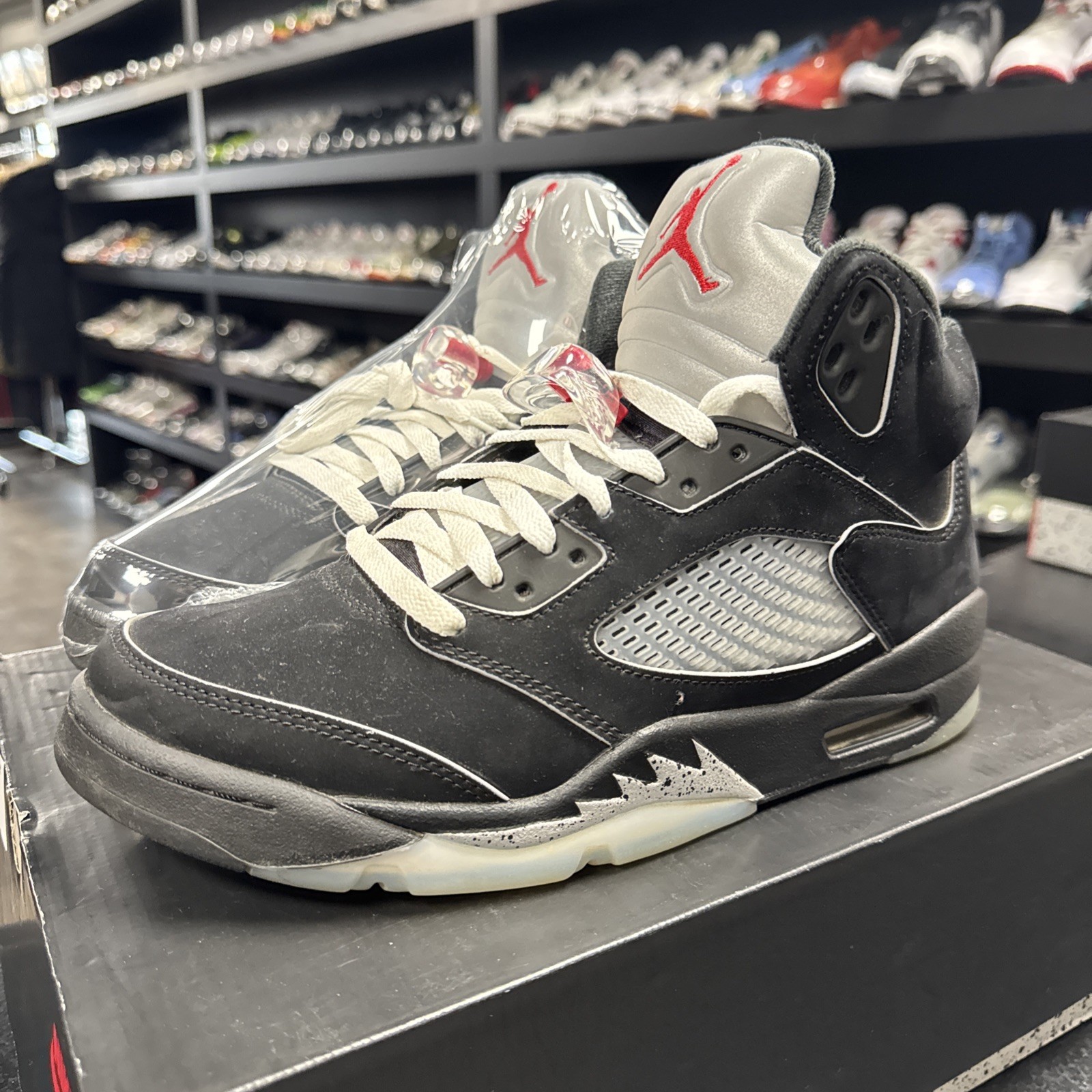 FAST SHIP! OG ALL 2025 Men's 9 Air Jordan 5 Retro OG Black Metallic Reimagined