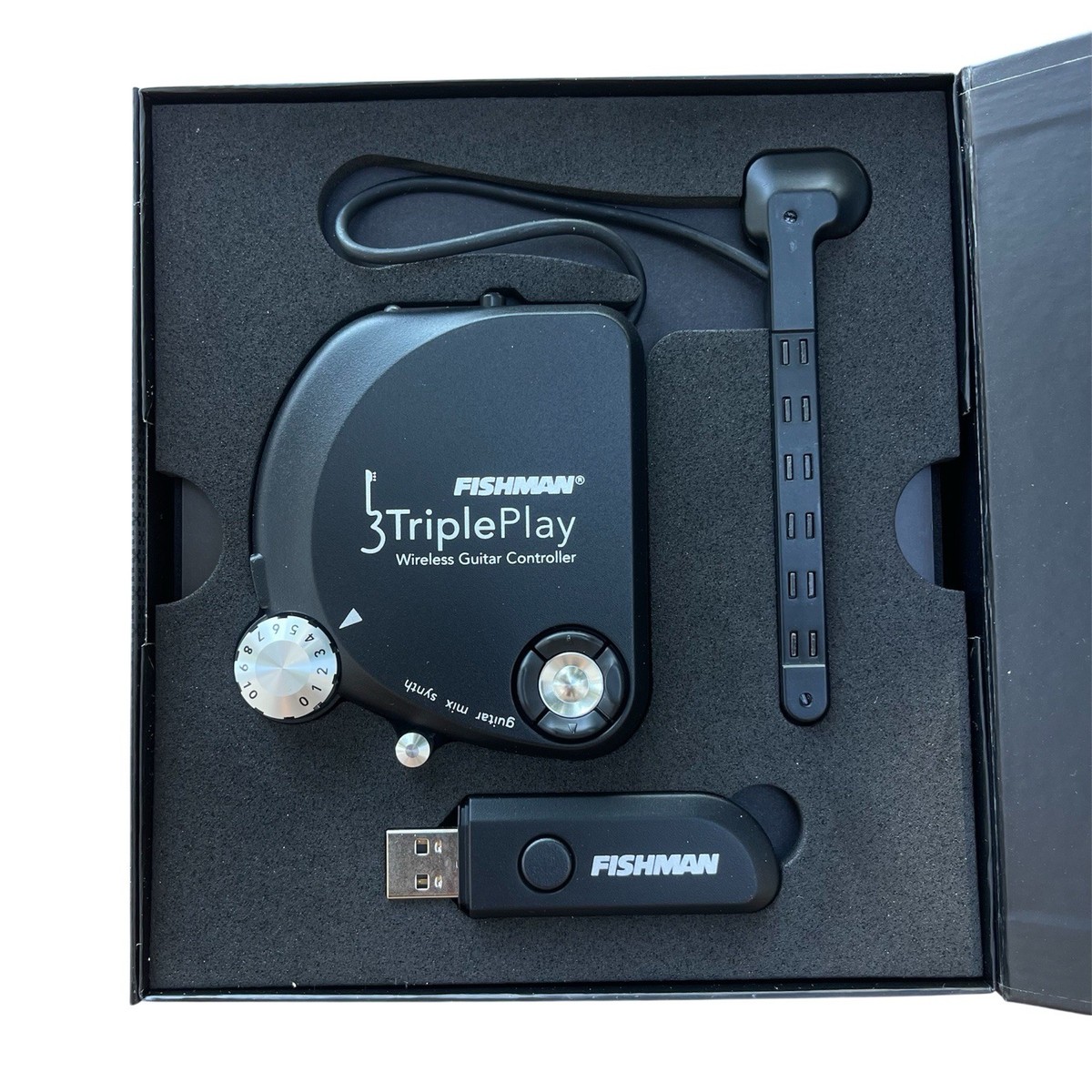 Fishman TriplePlay Wireless MIDI Guitar Controller Black | eBay