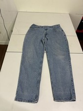 Vintage Levi’s 545 Jeans 34x29 Light Wash Loose Fit Baggy Brown Tab USA Skater