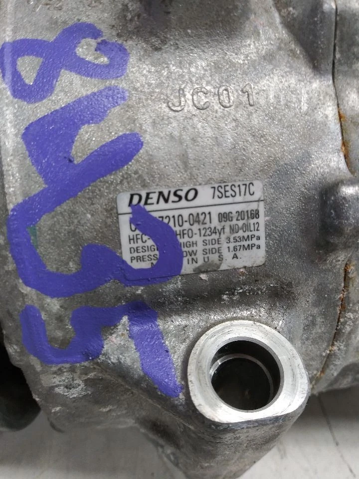 2023 Toyota Highlander OEM 2.4L AWD ac compressor XLE *6k MILES* fits 2023-24 - Image 4 of 4