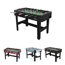 KICK Conquest 48" Foosball Table Black, Brown and Gray   Compact Indoor
