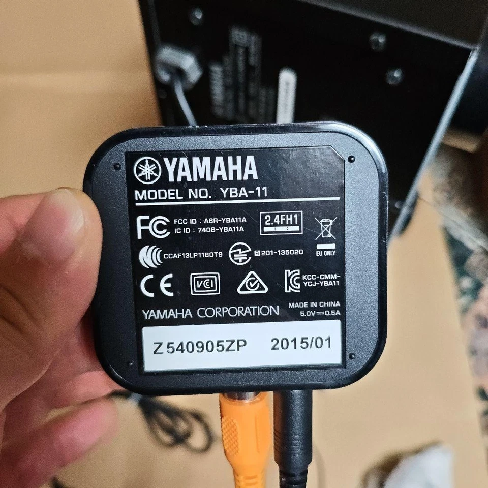 Yamaha RX-V577 Amplificatore AV, YBA-11 Ricevitore Bluetooth + Telecomando (Usato) - Immagine 3 di 4