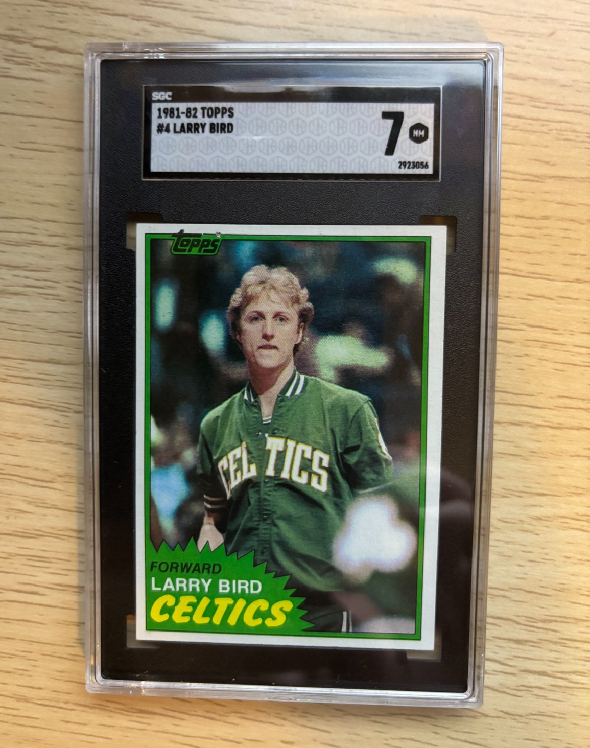 1981-82 Topps - Larry Bird #4 SGC 7