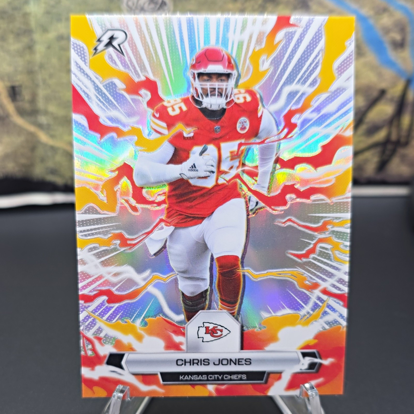 2025 Topps Resurgence Chris Jones REFRACTOR #50 Kansas City Chiefs Refractor