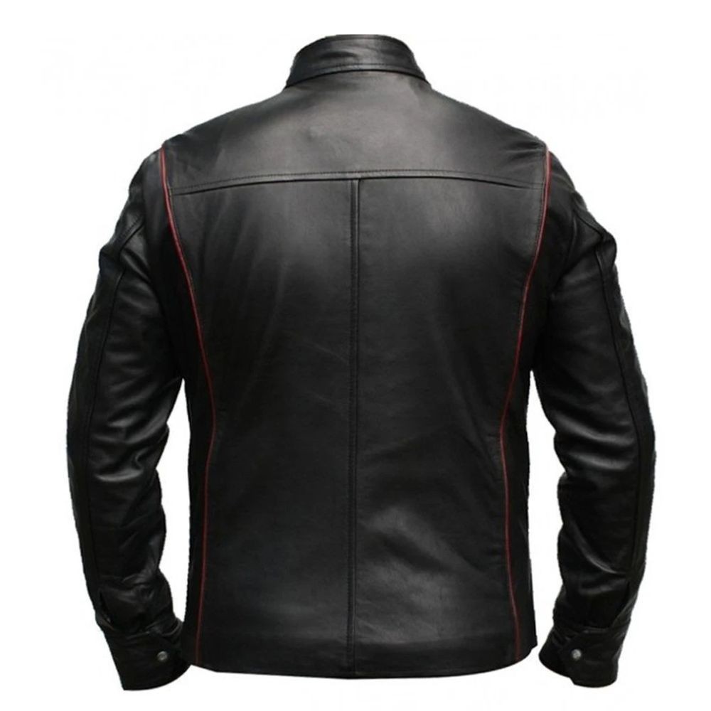 MASS EFFECT 3 - N7 COMMANDER SHEPARD STYLISH 100percent Real LEATHER JACKET image 4
