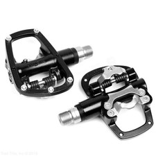 Wellgo R120B SPD-Style / Platform Road Bike Pedals Alloy Sealed Bearings 9/16"