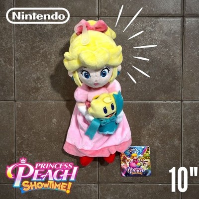 Official Princess Peach: Showtime! Peach & Stella 10'' Plush Little Buddy NEW