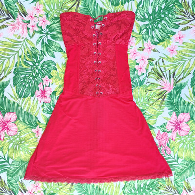white christmas dresses Lorelei Mini Dress Red