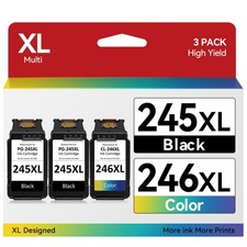 PG-245XL CL-246XL Black Color Ink Cartridge for PIXMA MG2920 MG2522 MG2550 MX490