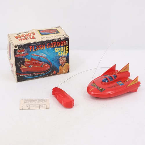 Vintage 1977 Flash Gordon Radio Controlled Space Ship RC Toy Vanity Fair W/ Box