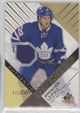 2016 SP Game Used Authentic Rookies Gold Material /399 Brendan Leipsic #160 a2v