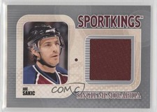 2010 Sportkings Series D Single Memorabilia Silver Joe Sakic #SM-13 HOF 0af