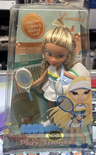 Bratz Play Sportz Tennis Vinessa Doll NIB – Rare * Brand New *MGA Collectible - Picture 2 of 11