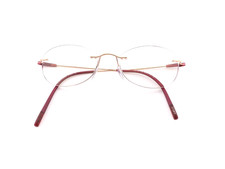 Silhouette Eyeglasses, Frames Only, 5500 BA 3530, 49-17-140, Titanium, Austria