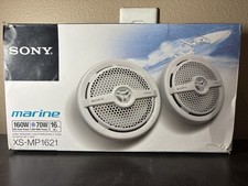Sony XS-MP1621 Marine 2-Way Waterproof Speakers 70W RMS High Performance Audio