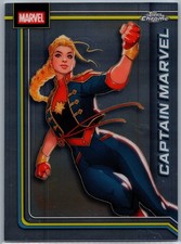 Captain Marvel 2026 Topps Chrome Marvel Comics #21