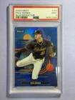 2025 Topps Finest Paul Skenes Blue Refractor /150 #103 PSA 9 POP 5 Jersey Match!
