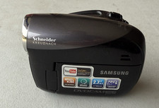Samsung Schneider Kreuznach DVD Camcorder Optical Zoom DVD No Charger Untested