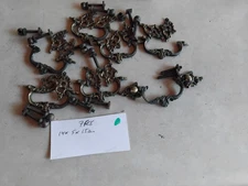 vintage metal cabinet knob handle-  140x50x15 mm   lot of   7